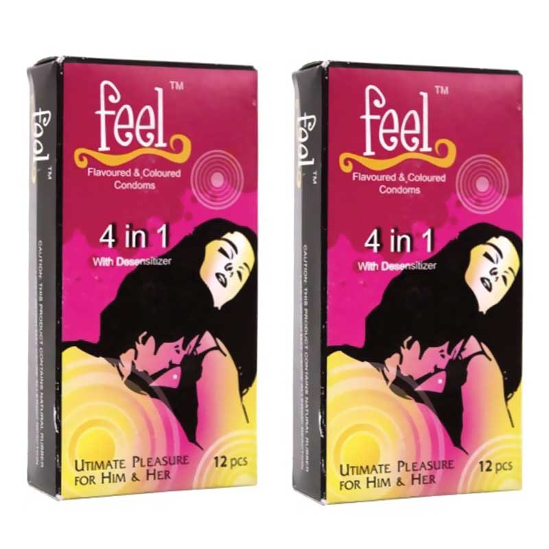 Phân phối Hộp bao cao su Feel 4 in 1