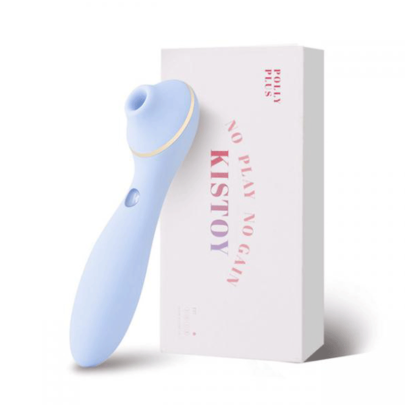 Máy Massage Vùng Kín KISTOY POLLY PLUS 2 Đầu Rung Hút Mạnh
