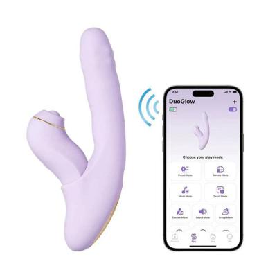 Dương vật Svakom xoay thụt hút điều khiển qua app